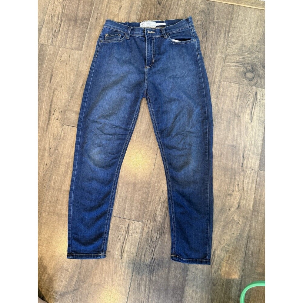 Free People Jeans Women's 28 Blue Dark Wash Hi Rise